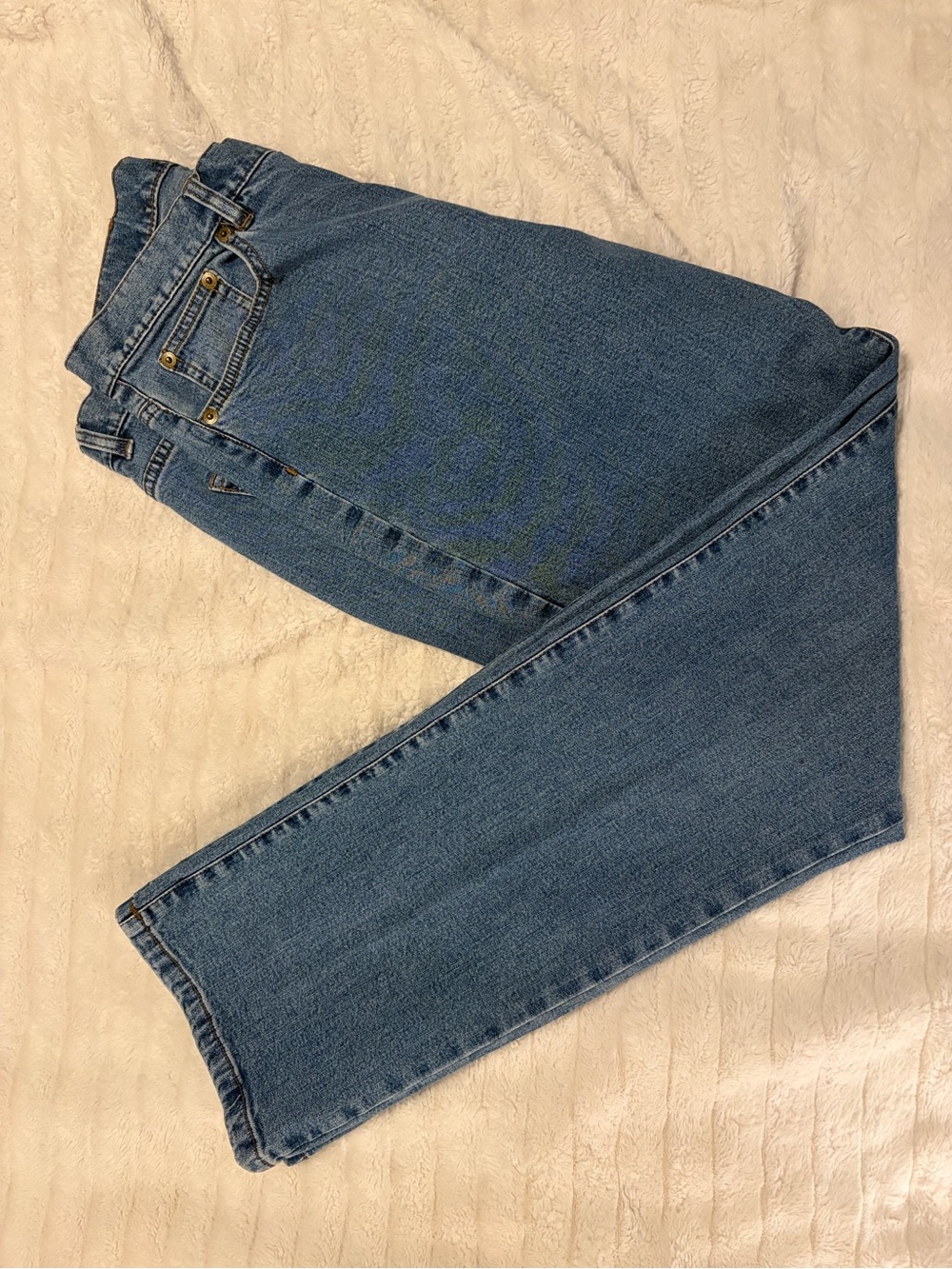 Lauren Ralph Lauren Women’s Medium Blue Straight Jeans - Picture 4 of 4